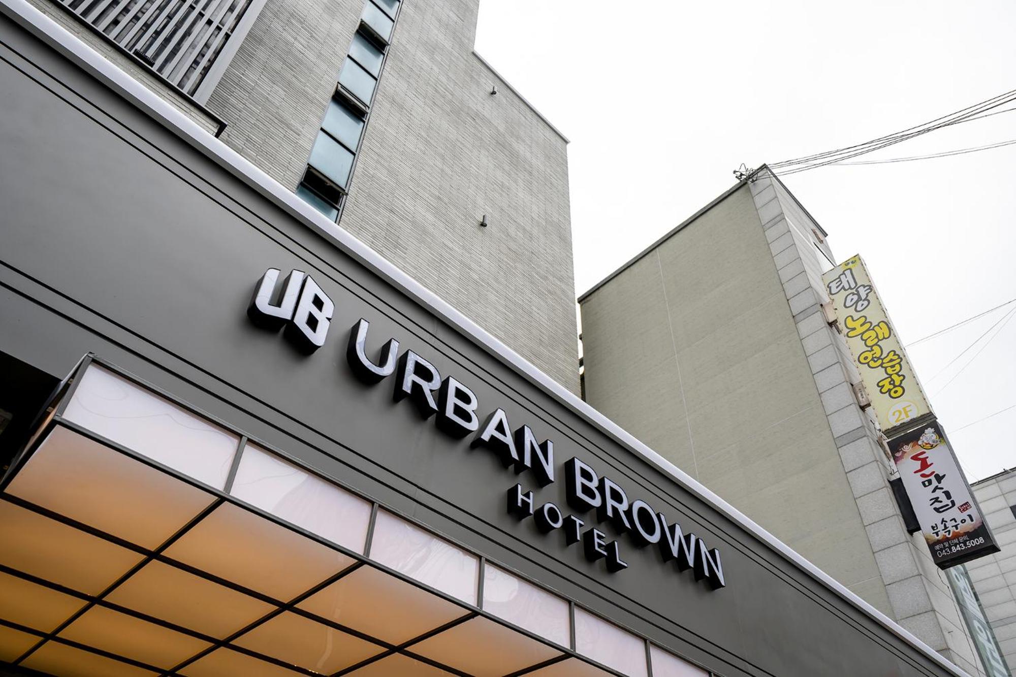 Urban Brown Hotel Chungju City Hall Exterior foto